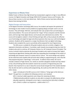 Monta Vista 2016 - Introduction to Logic