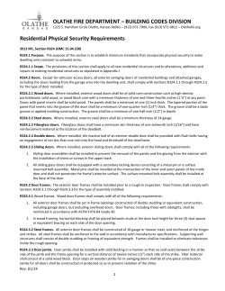 IRC Physical Security Requirements