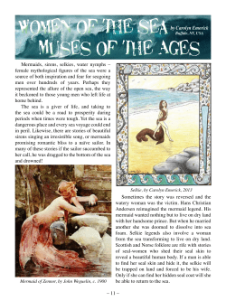 Women of the Sea Muses of the Ages Women of