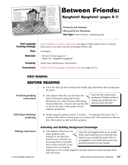 Between Friends - Scholastic Canada