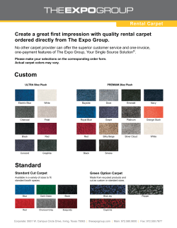 Carpet - The Expo Group