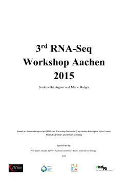 The course manuscript