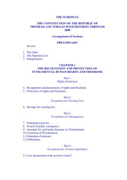 1- constitution of trinidad