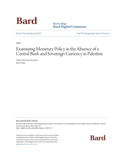 Examining Monetary Policy in the Absence of a Central Bank and