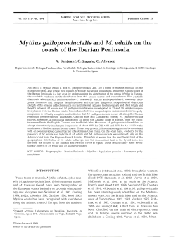 coasts of the Iberian Peninsula