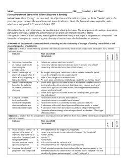 Instructions: Read through the standard, the