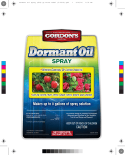 Makes up to 8 gallons of spray solution