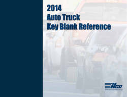 how to use the auto/truck key blank reference