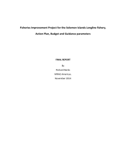 Action Plan for Vietnam Kien Giang Blue Swimming Crab