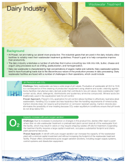 Dairy Market Summary