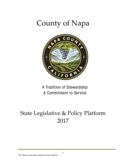 State - County of Napa