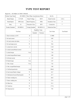 Technical data 3A801