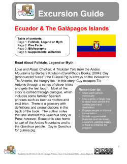 Ecuador/Galapagos