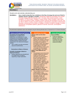 HS-ESS2-4 Evidence Statements