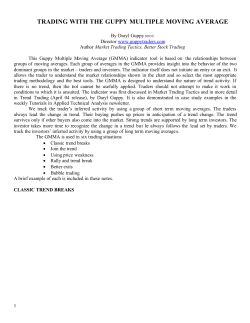 trading with the guppy multiple moving average
