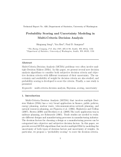 Probability Scoring and Uncertainty Modeling in Multi
