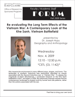 Re-evaluating the Long Term Effects of the Vietnam War: A