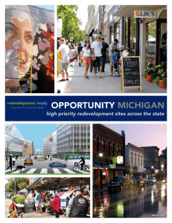 Opportunity Michigan - Michigan Main Street