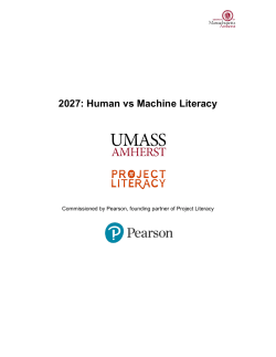 2027: Human vs Machine Literacy