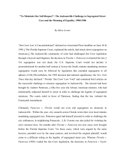 To Maintain Our Self-Respect