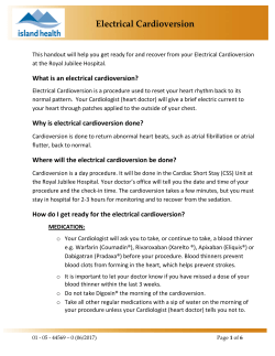 Electrical Cardioversion