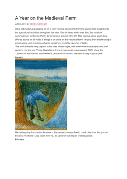 A Year on the Medieval Farm - Archeologiehuis Zuid