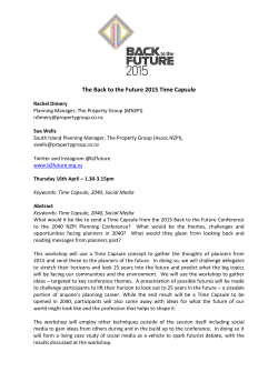 The Back to the Future 2015 Time Capsule