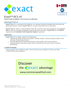 Exact [PRODUCT NAME]