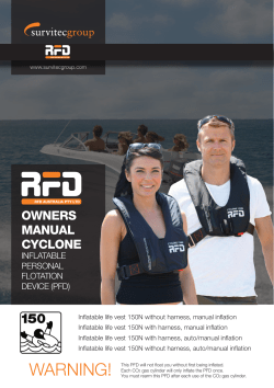 RFD Inflatable PFD Owners_Manual