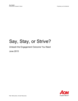 Say, Stay, or Strive?