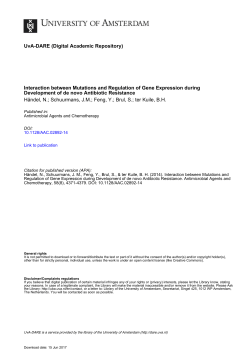 Interaction between Mutations and Regulation of Gene Expression