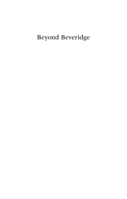 Beyond Beveridge