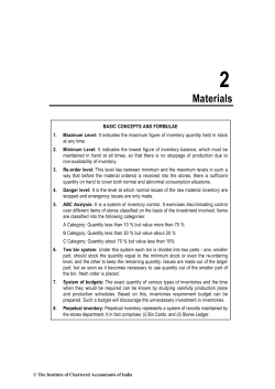 Materials - ICAI Knowledge Gateway