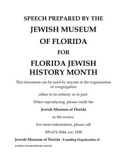 Jewish Museum of Florida