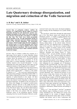 Late Quaternary drainage disorganization, and migration and