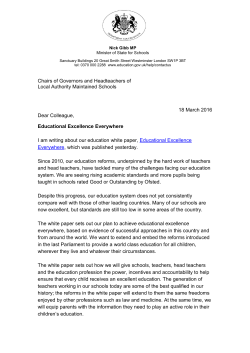 Template 3 letters addressed to Ministers in OGDs