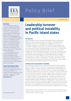 - International IDEA