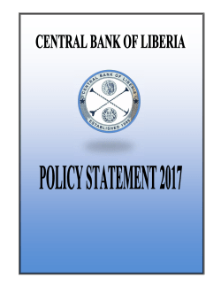 CBL Policy Statement 2017
