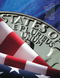The phrase e pluribus unum that appears on this coin is Latin for out