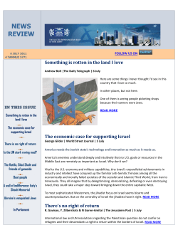 news review - NSW Jewish Board of Deputies
