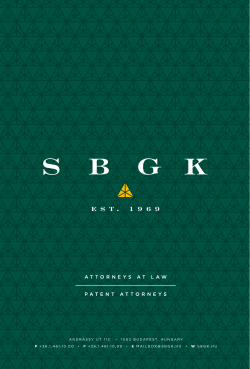 Zsolt Szentpeteri Iam Yearbook Article