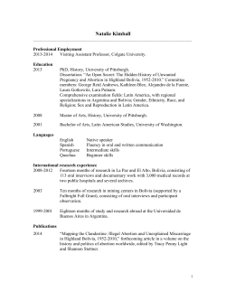 my curriculum vitae