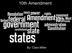 10th Amendment