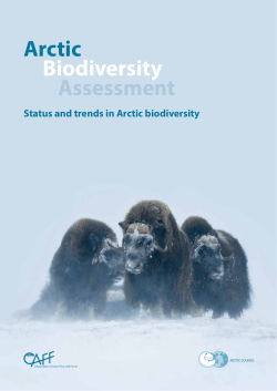 Arctic Biodiversity Assessment - Status and trends in