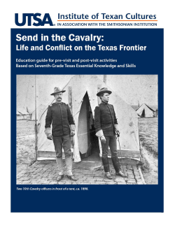 Document-Based Question Conflict in the West