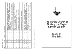 Find out more about St Mary`s Bells here.