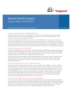 Defined Benefit Insights - information about market capitalization