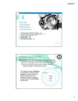 Electricity is the flow of negatively charged particles (electrons