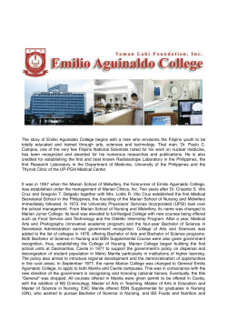 emilo aguinaldo college