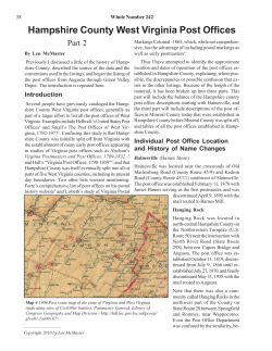 Part Two: H-W - Historic Hampshire
